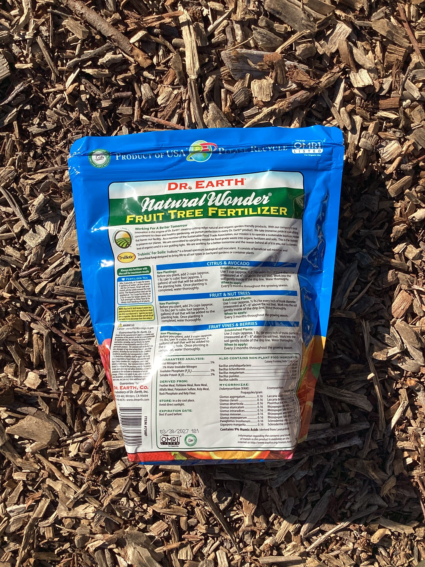 Dr. Earth Fruit tree fertilizer