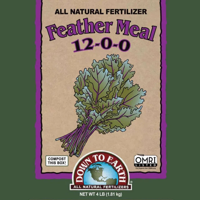 Feather Meal, Down to Earth