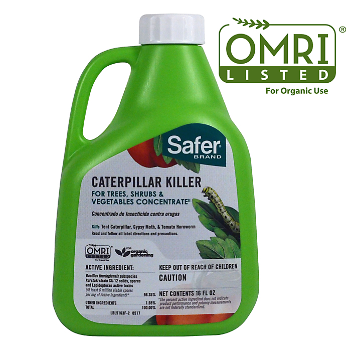 Safer Caterpillar Killer II Concentrate for Organic Use