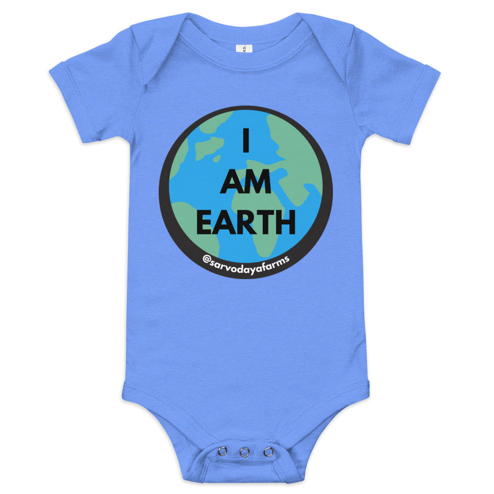 I AM EARTH Baby Onesie