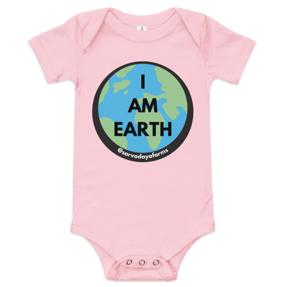 I AM EARTH Baby Onesie